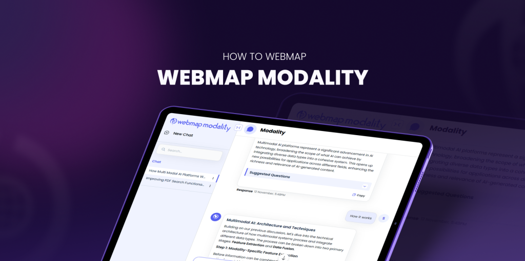 Webmap Modality A Workspace in Which All Models Share the Same Memory ...